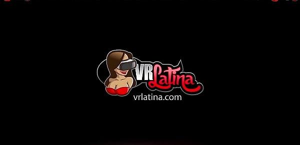  VRLatina - Beautiful Latin Teen Artist Innocent Fuck